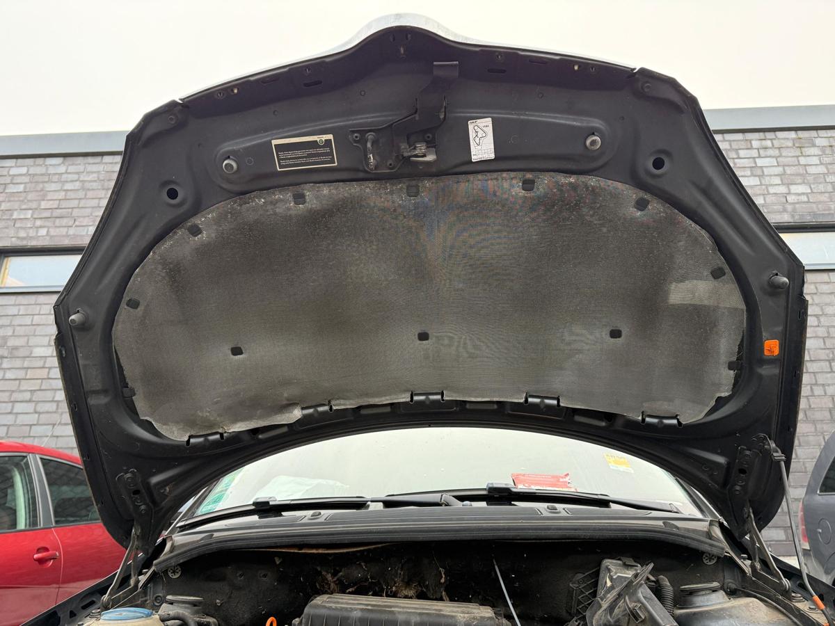 Skoda Fabia 2 5J original Motorhaube LF8J Anthrazitgrau BJ09